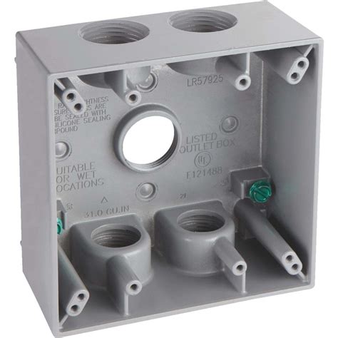 5x7.75 water tight electrical box|wet placement electrical box.